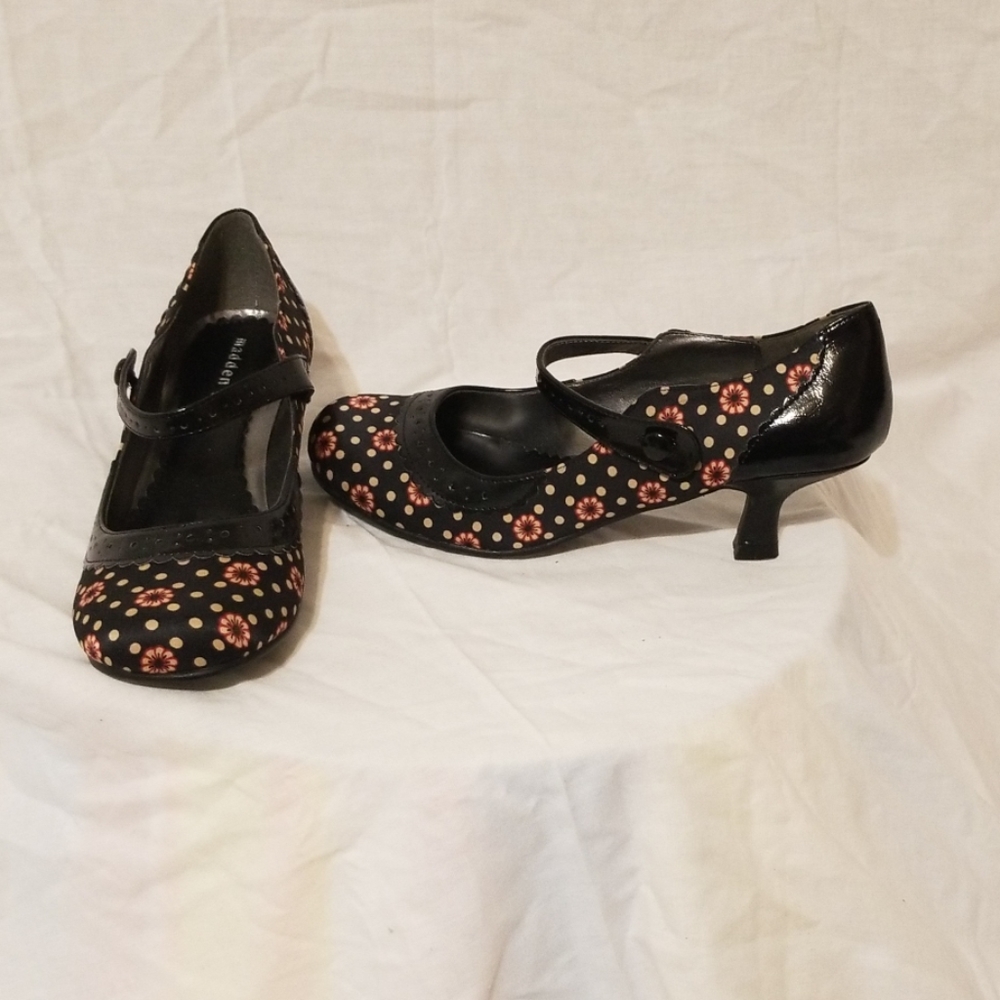 Madden Girl Venice retro kitten heel pump